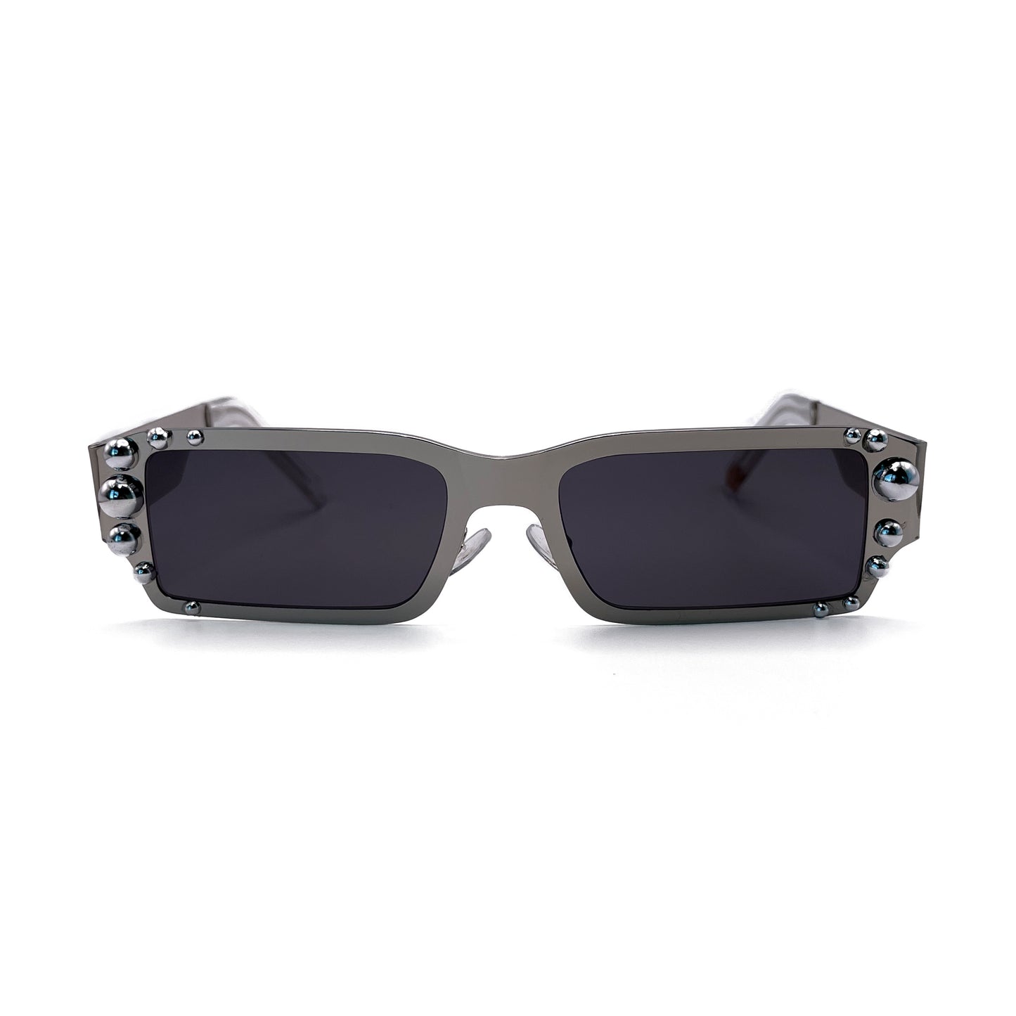 Beyond Infinity Chrome Silver SUNNIES + OPTICS Sunglasses Collection- NRODA