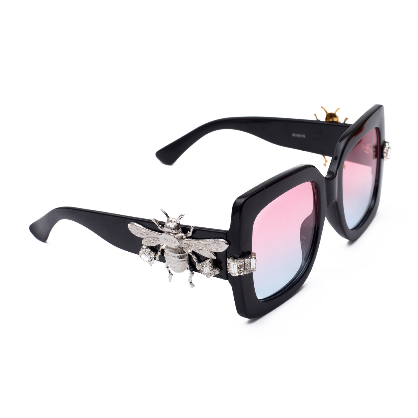 More than enough Berry blue gradient SUNNIES + OPTICS Sunglasses Collection- NRODA