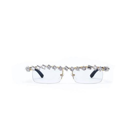 Ice Me Out gold frame SUNNIES + OPTICS Sunglasses Collection- NRODA