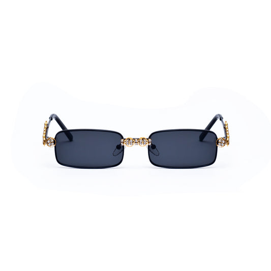 All About The Benjamins - Black Out Edition jet black out - black frame/blk lens SUNNIES + OPTICS Sunglasses Collection- NRODA