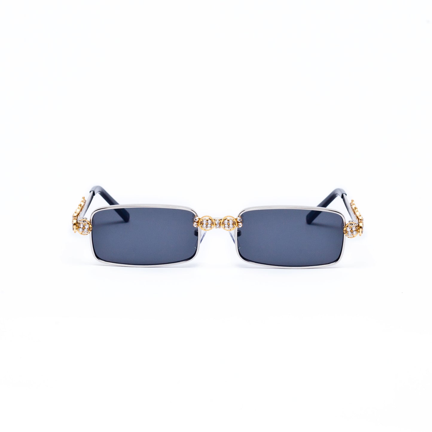 All About The Benjamins - Black Out Edition icy jet - silver frame/black lens SUNNIES + OPTICS Sunglasses Collection- NRODA
