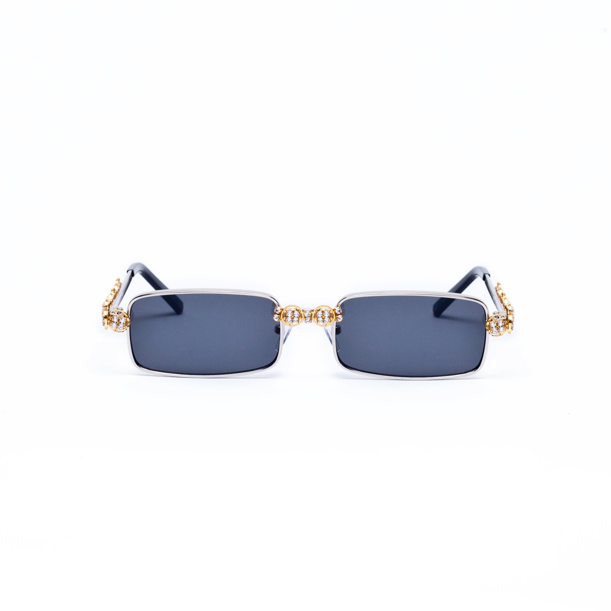 All About The Benjamins - Black Out Edition icy jet - silver frame/black lens SUNNIES + OPTICS Sunglasses Collection- NRODA