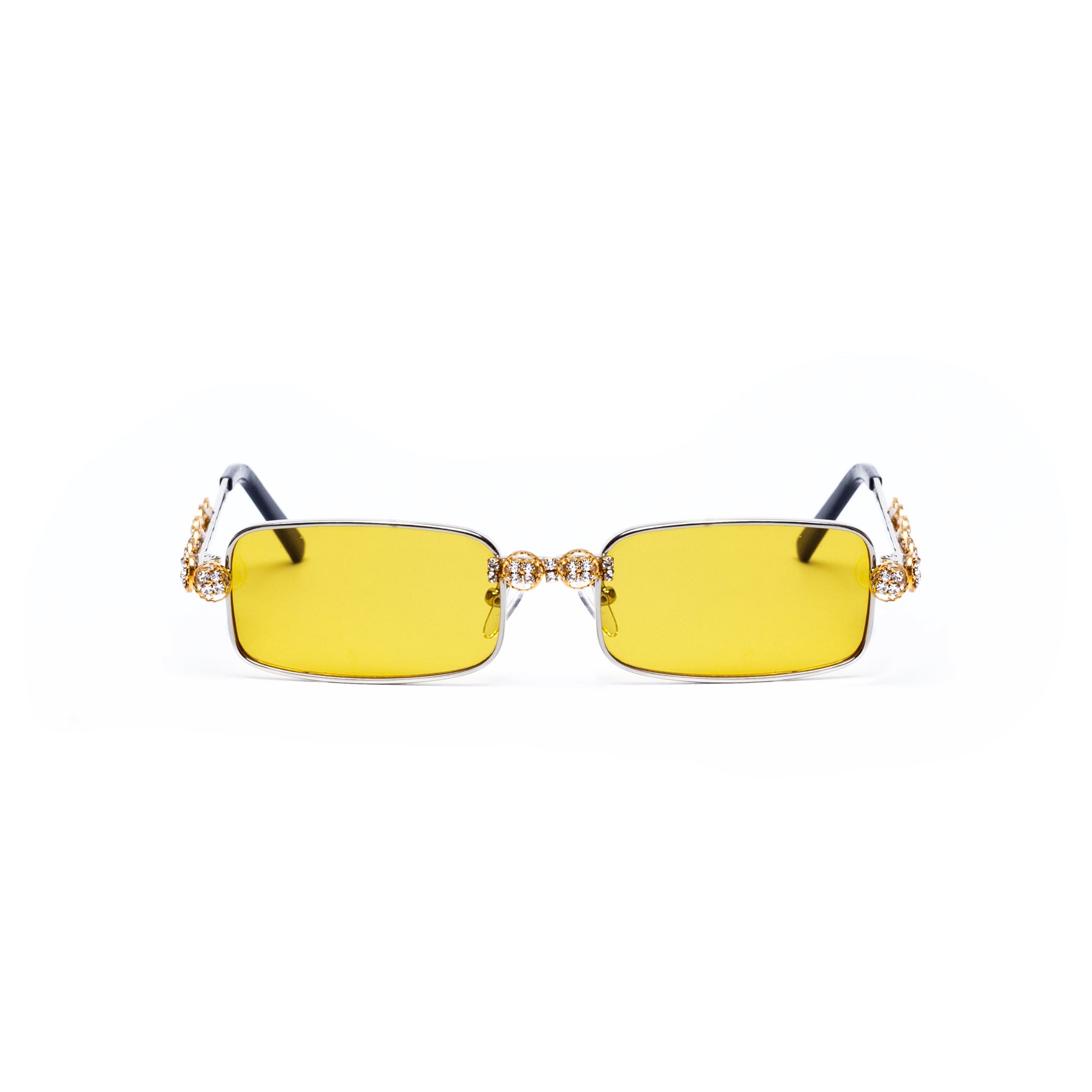 All About The Benjamins cali chrome yellow SUNNIES + OPTICS Sunglasses Collection- NRODA