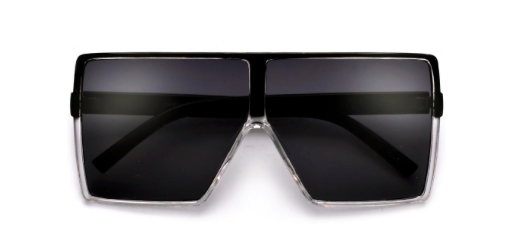 Caribbean Sunset - Black out Collection Gradient Jet Frame/ jet lens Sunnies and optics TNEMNRODA nude, Tnemnroda man, Sunglasses collection- NRODA