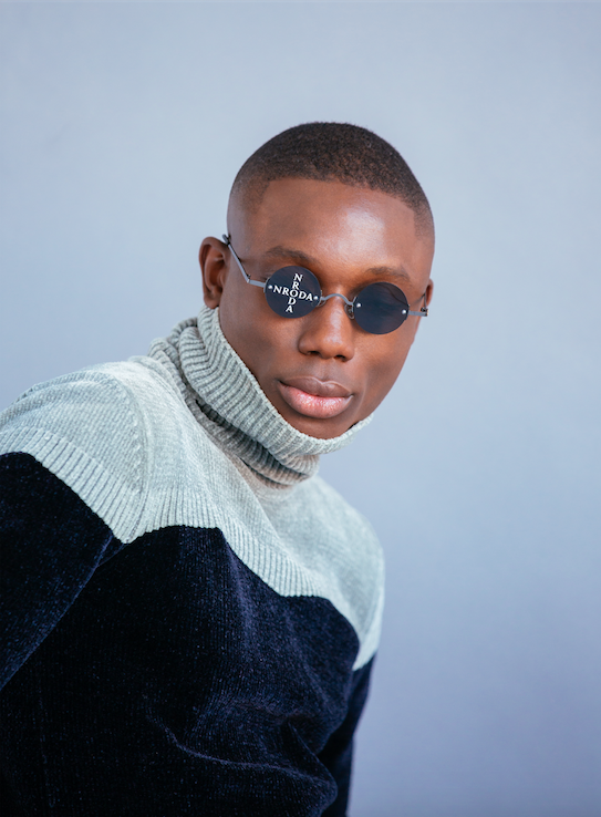 Nroda Cross Logo Eyewear Sunglasses Collection, Tnemnroda man- NRODA