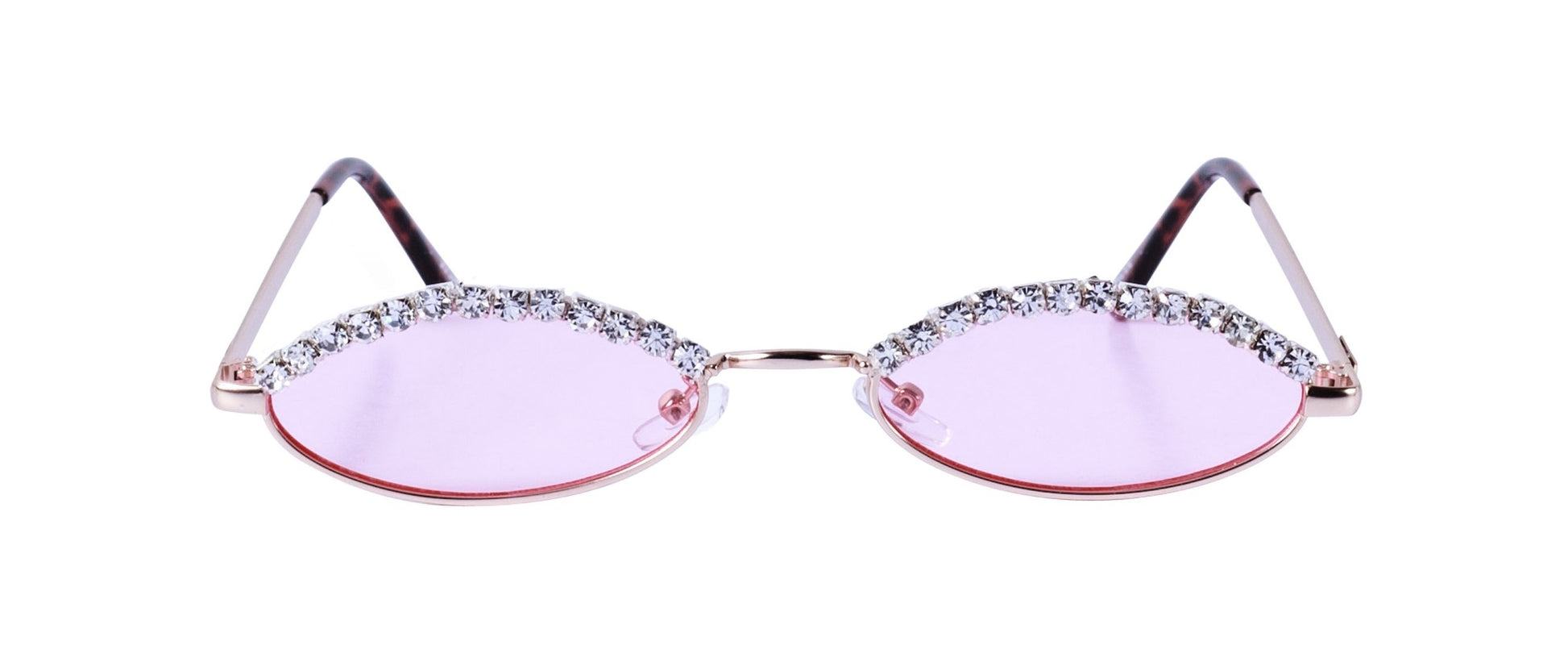 Peepin' You Sunnies: Bright Edition rose pink SUNNIES + OPTICS Sunglasses Collection- NRODA