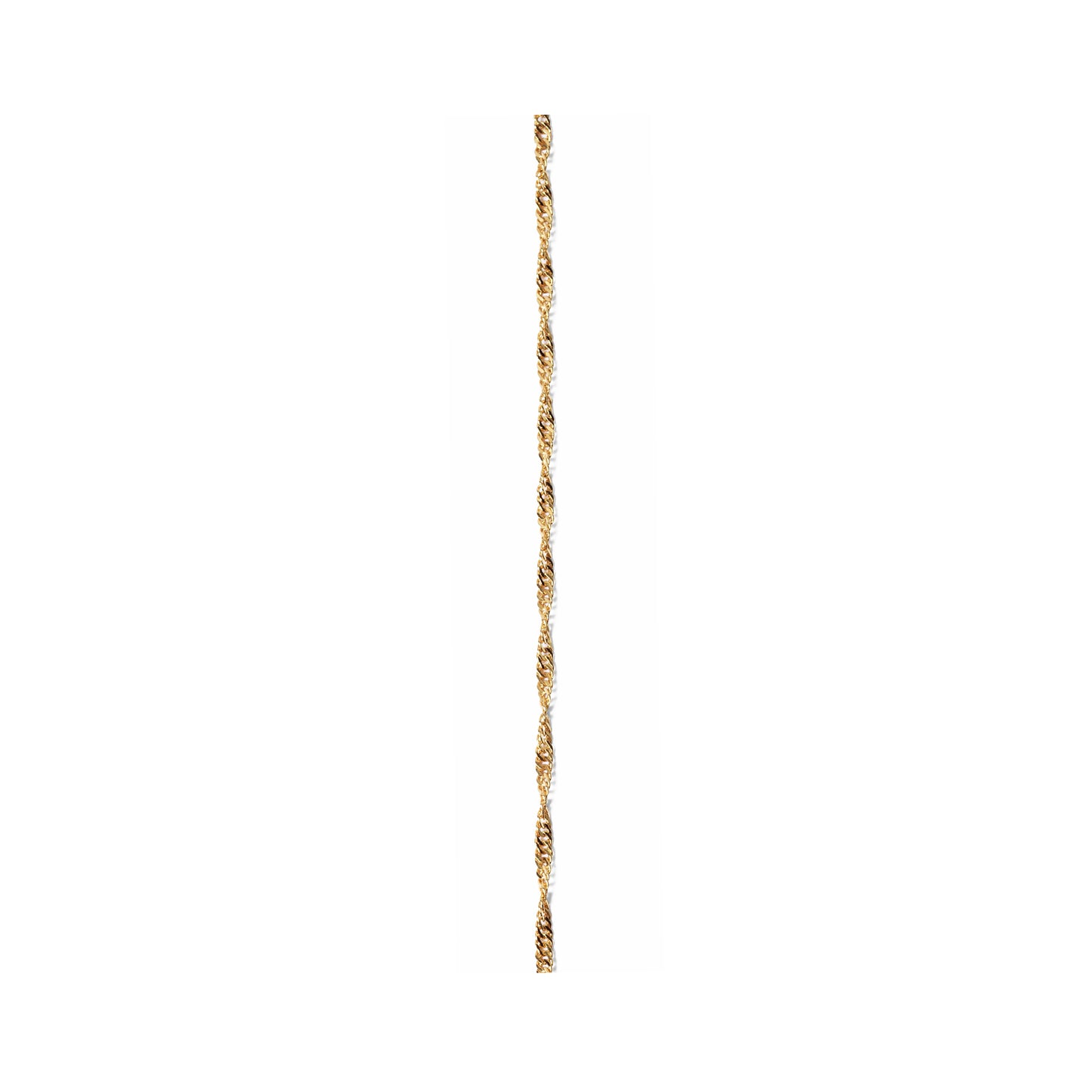 TWISTED SUNNIES CHAIN IN GOLD SUNNIES CHAIN TNEMNRODA- NRODA