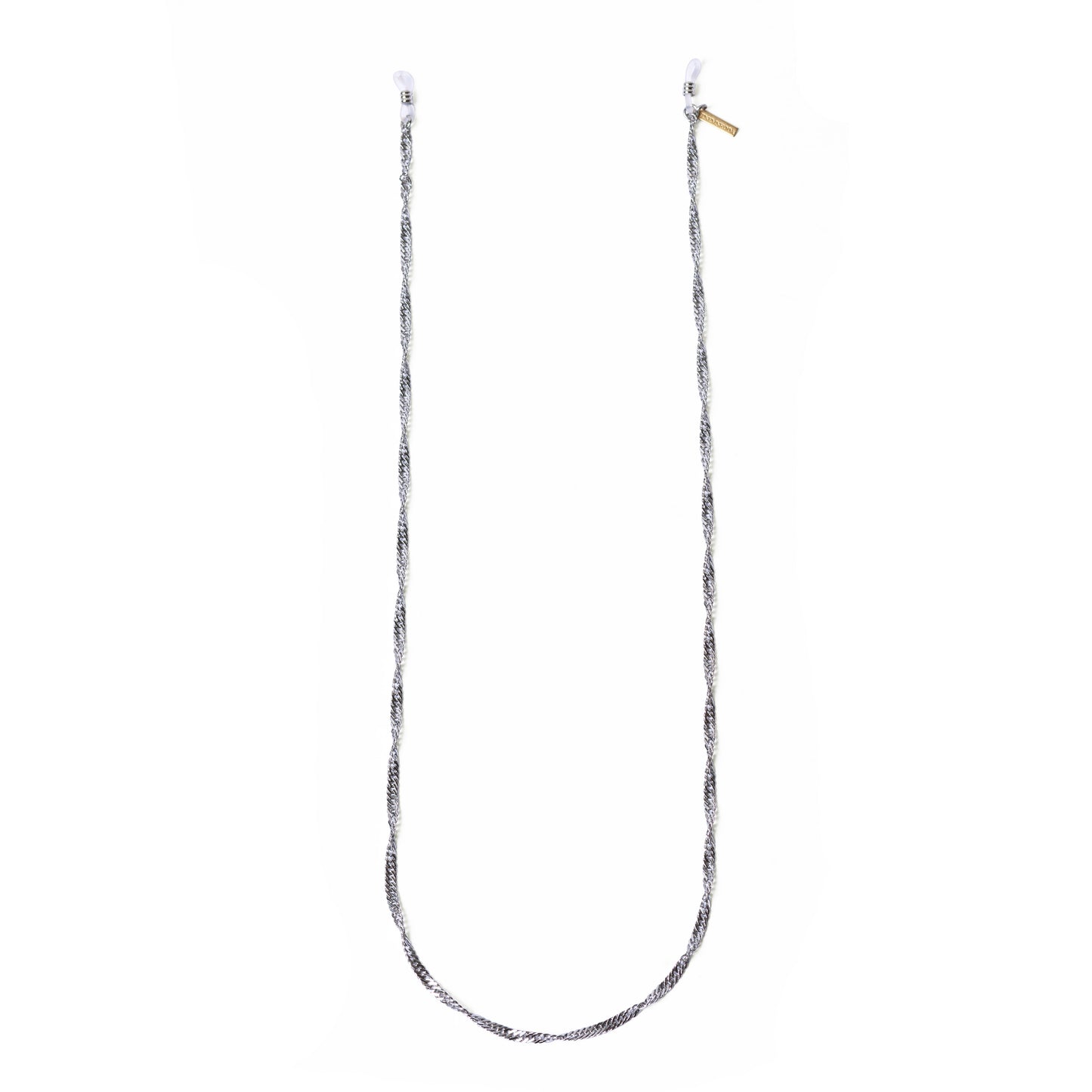 TWISTED SUNNIES CHAIN IN SILVER SUNNIES CHAIN TNEMNRODA- NRODA