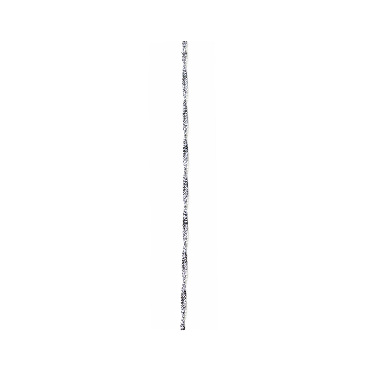 TWISTED SUNNIES CHAIN IN SILVER SUNNIES CHAIN TNEMNRODA- NRODA