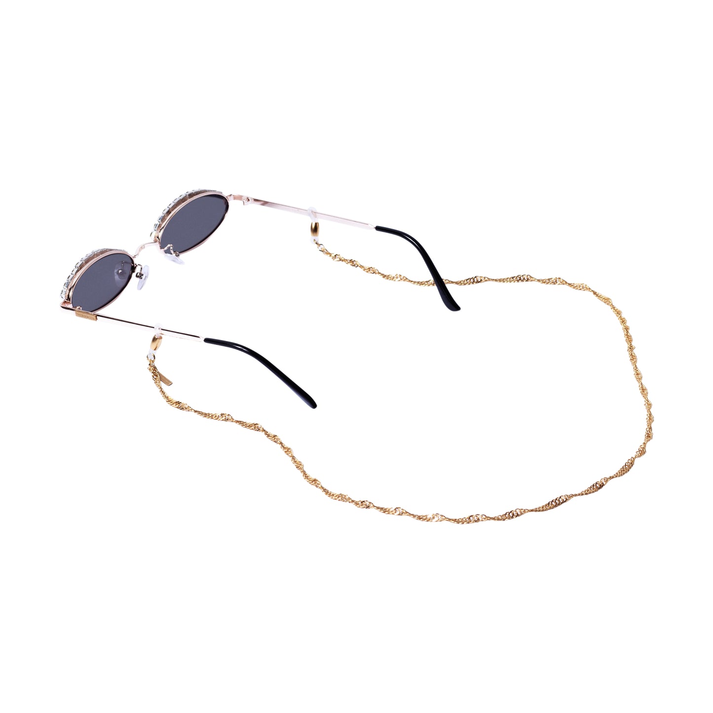 TWISTED SUNNIES CHAIN IN GOLD SUNNIES CHAIN TNEMNRODA- NRODA