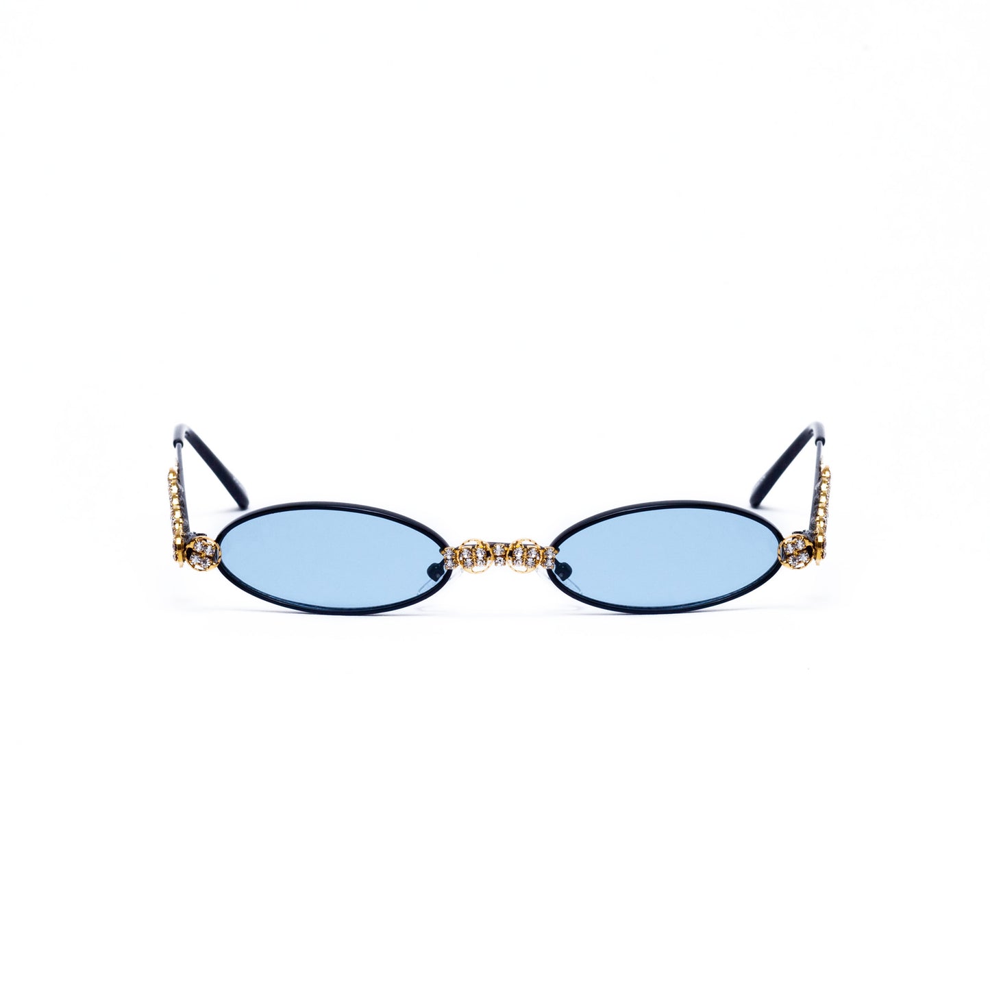 All About The Benjamins - ovalique Sky blue SUNNIES + OPTICS Sunglasses Collection- NRODA