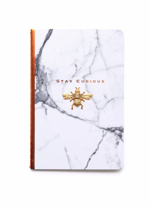 Nroda Bee Gratitude Journal - "Stay Curious"  notebook NRODA- NRODA