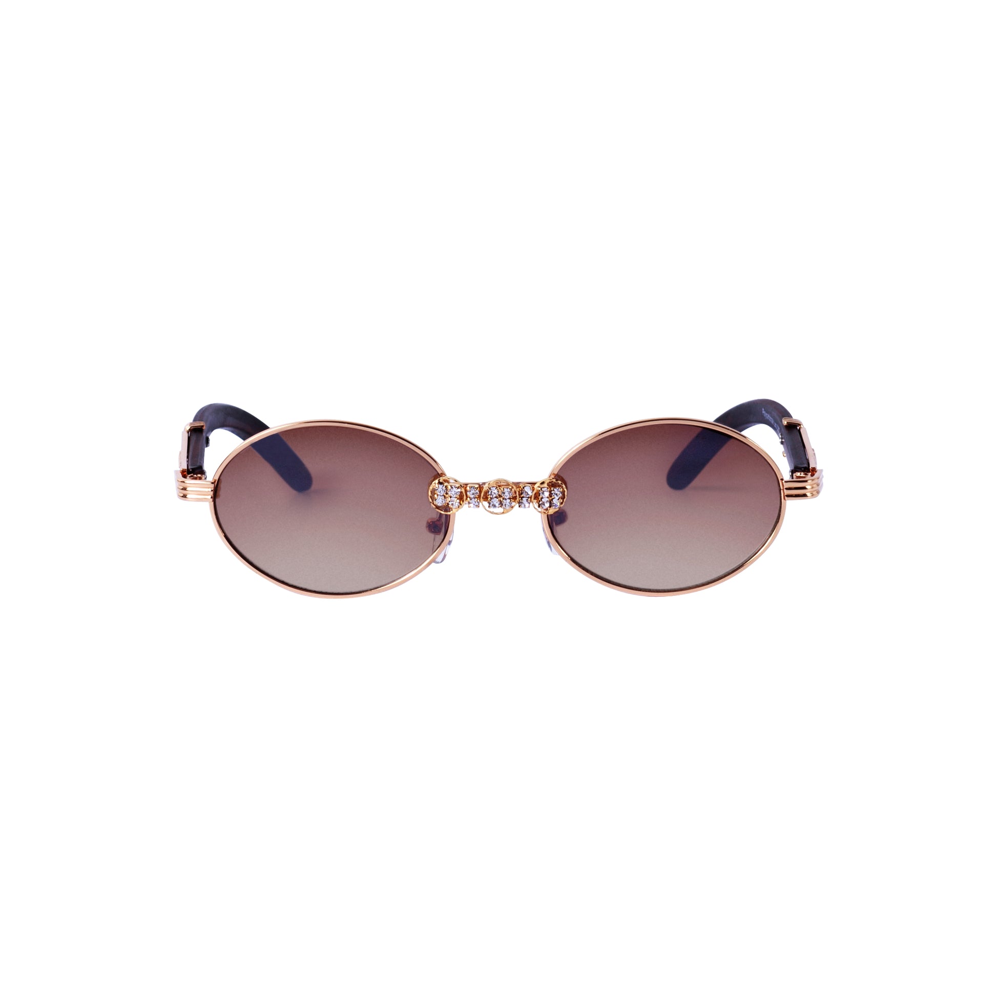 ICONIC VINTAGE SUNNIES: OVALIQUE GOLD FRAME!  SUNNIES + OPTICS Sunglasses Collection- NRODA