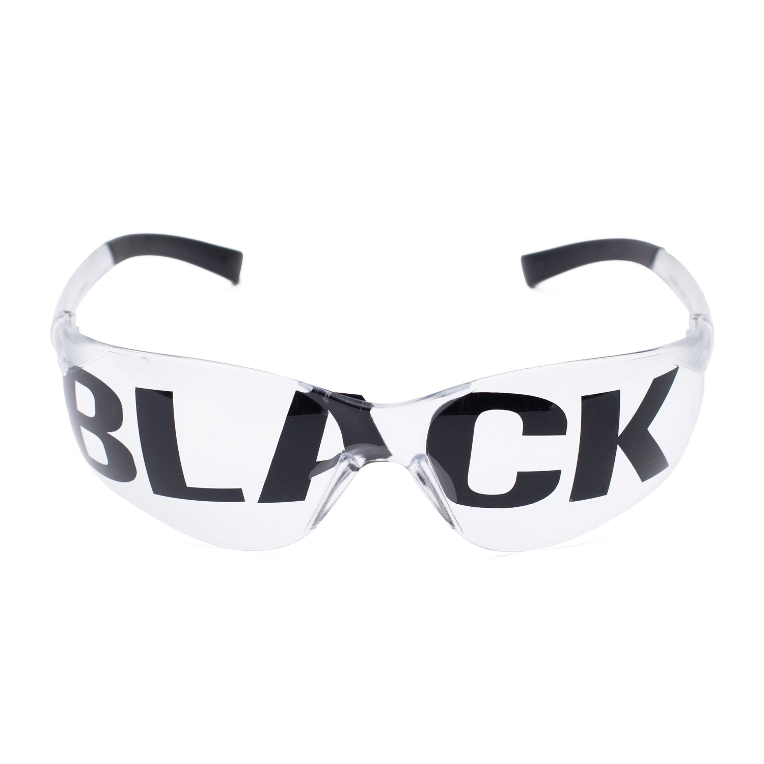 “BLACK”  SPEAK VOLUMES COLLECTION CRYSTAL CLEAR SUNNIES + OPTICS Sunglasses Collection- NRODA