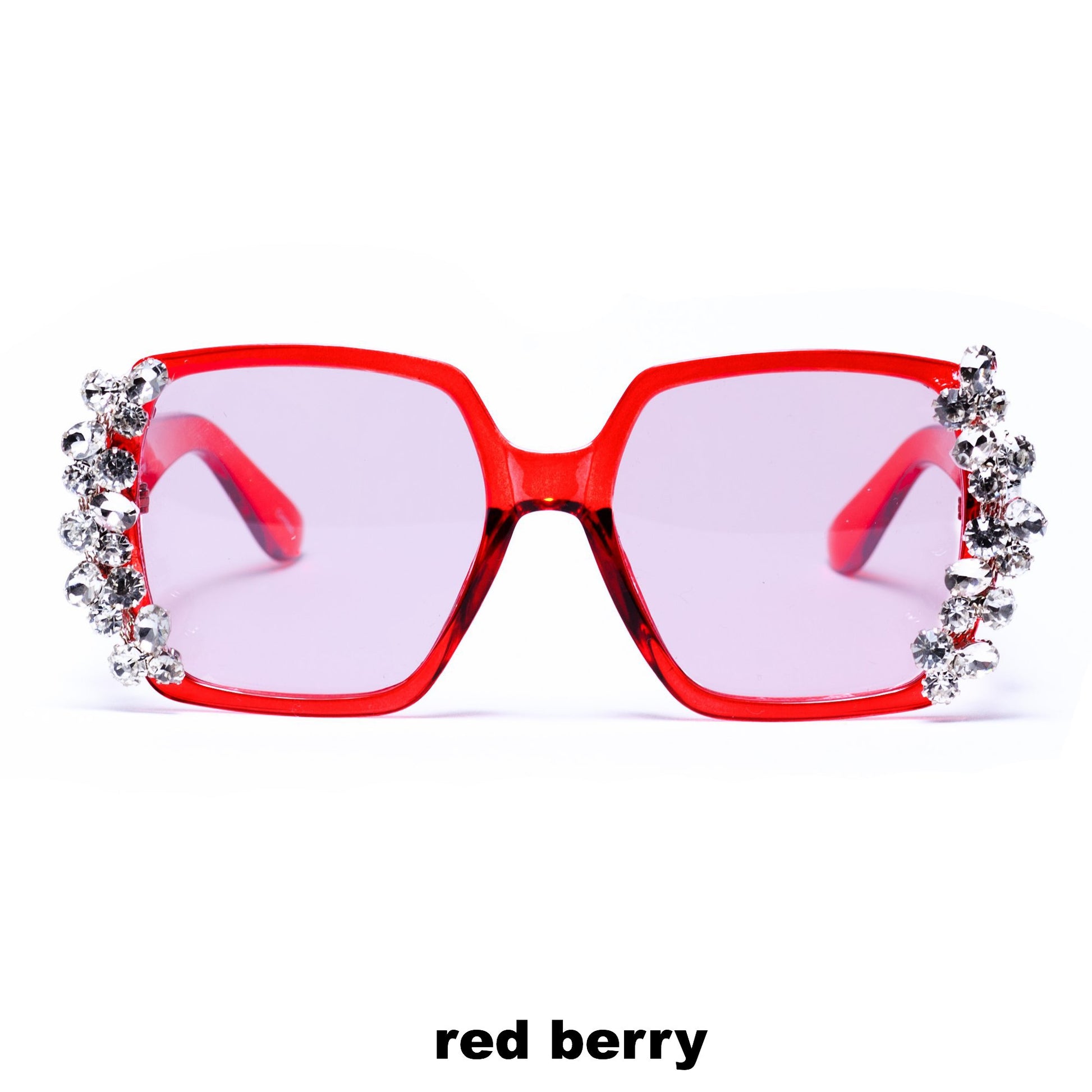 ICY DREAMS Red Berry - red frame/pink lens Eyewear Sunglasses Collection- NRODA