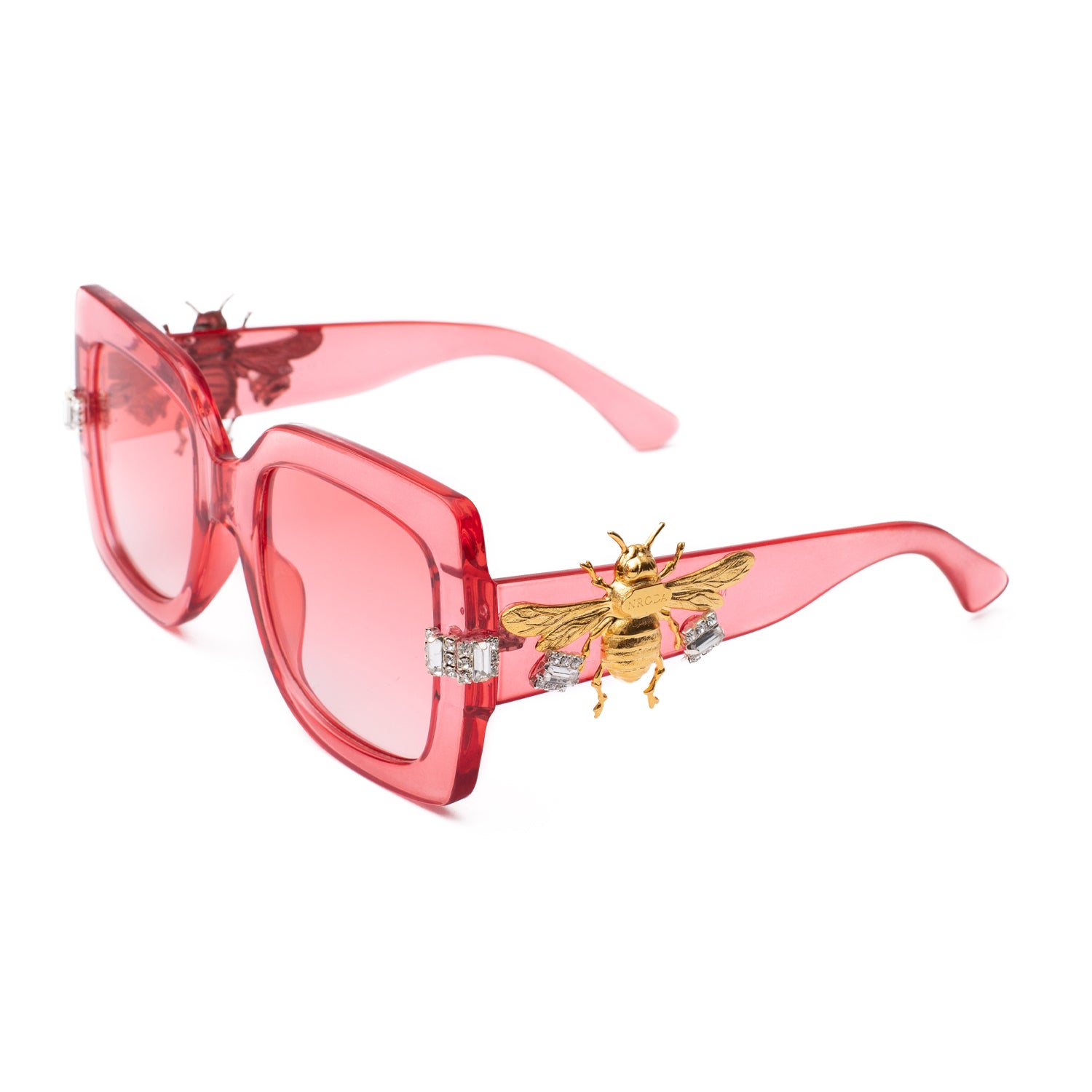 More than enough Cherry Red SUNNIES + OPTICS Sunglasses Collection- NRODA