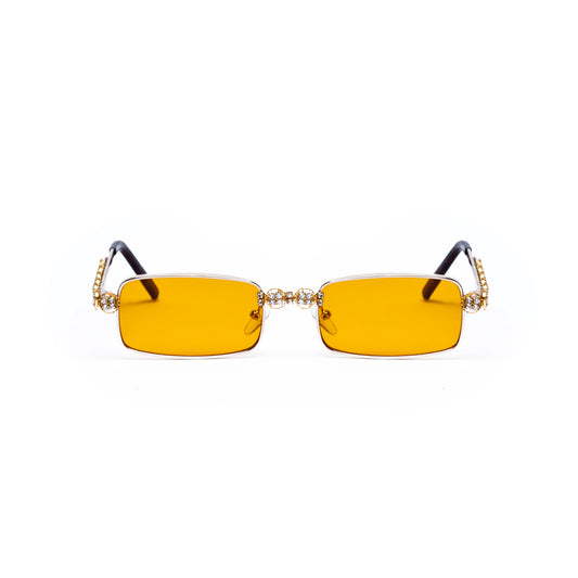 All About The Benjamins fire orange SUNNIES + OPTICS Sunglasses Collection- NRODA