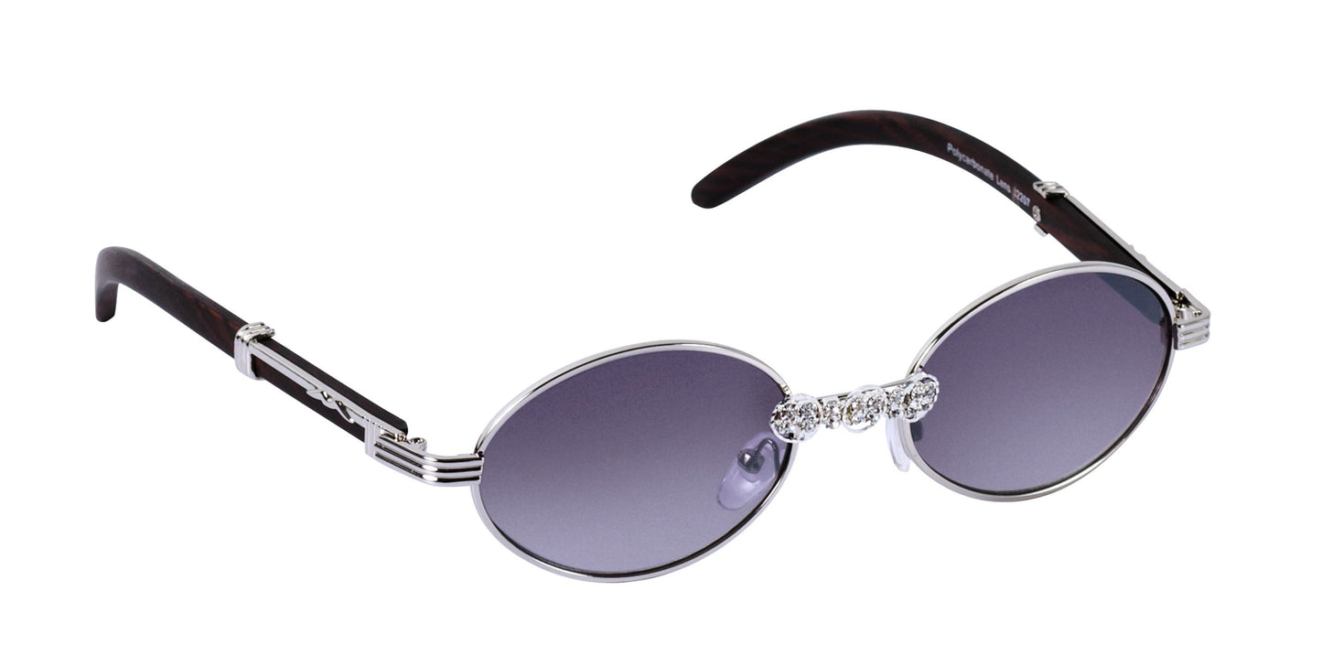 ICONIC VINTAGE SUNNIES: OVALIQUE GOLD FRAME!  SUNNIES + OPTICS Sunglasses Collection- NRODA