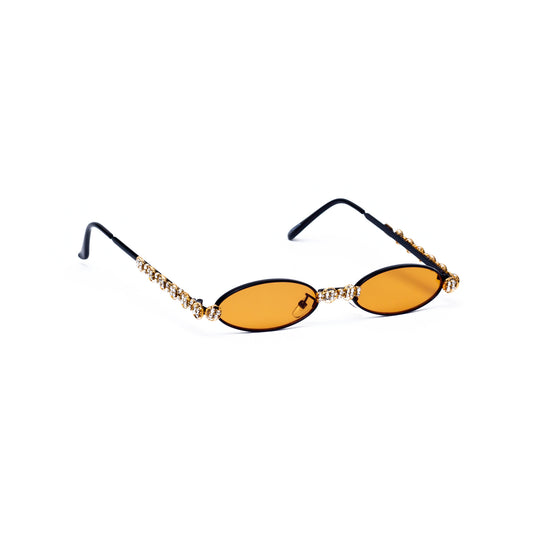 All About The Benjamins - ovalique L’ orange SUNNIES + OPTICS Sunglasses Collection- NRODA