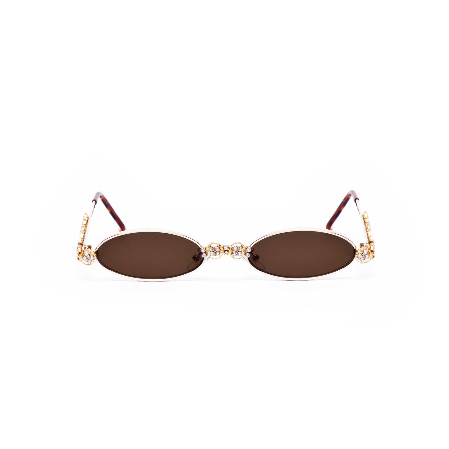 All About The Benjamins - ovalique Cocoa luxe SUNNIES + OPTICS Sunglasses Collection- NRODA